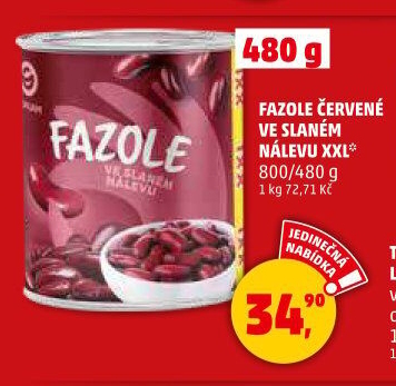 Fazole konzervované