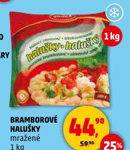 Halušky bramborové mražené Vinica