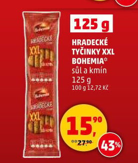 Hradecké tyčinky Bohemia