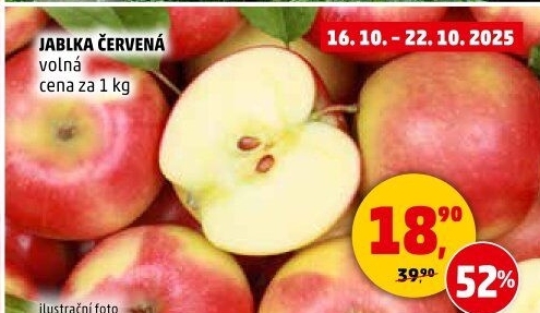 Jablka červená