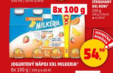 Jogurtový nápoj Milkeria