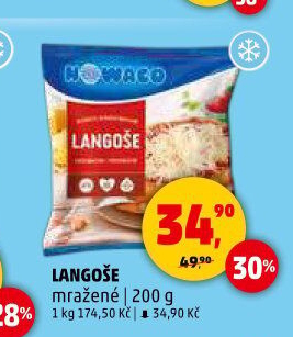 Langoše mražené Nowaco