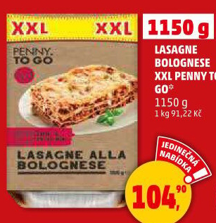 Lasagne alla Bolognese Penny To Go