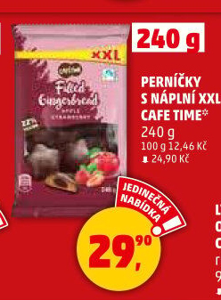 Perníčky plněné Café time
