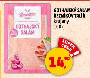 Salám Gothaj Řezníkův talíř