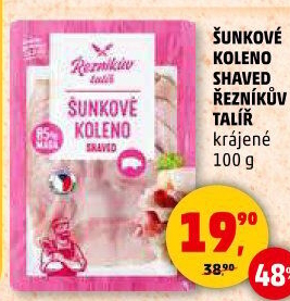 Šunkové koleno Řezníkův talíř