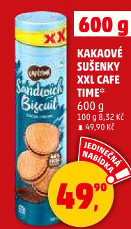 Sušenky slepované Café time