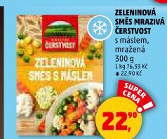 Zeleninová směs s máslem mražená Mrazivá Čerstvost