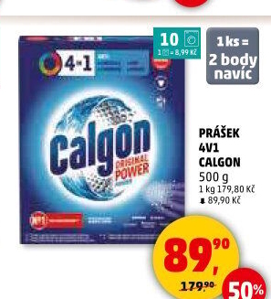 Změkčovač vody Calgon
