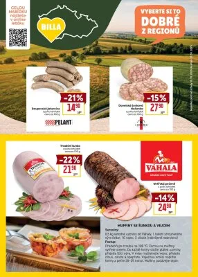 akční leták BILLA 15.10.2025-21.10.2025