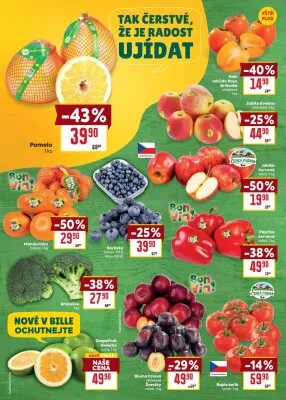 akční leták BILLA 15.10.2025-21.10.2025