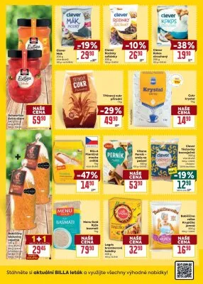 akční leták BILLA 15.10.2025-21.10.2025