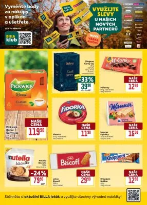 akční leták BILLA 15.10.2025-21.10.2025