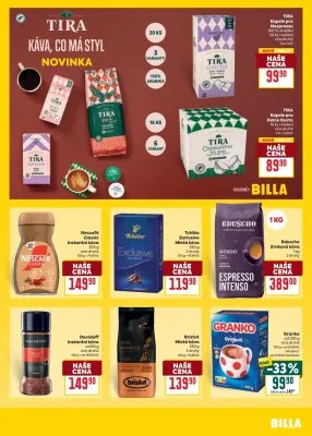 akční leták BILLA 15.10.2025-21.10.2025