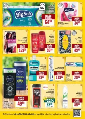 akční leták BILLA 15.10.2025-21.10.2025