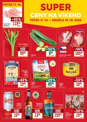 akční leták BILLA 15.10.2025-21.10.2025