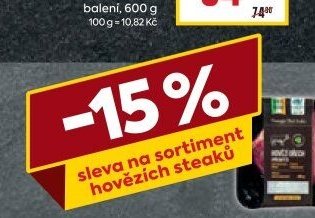 Sleva na sortiment hovězích steaků - BILLA akcniletaky.com
