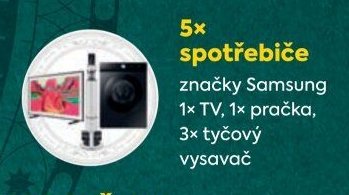 5x spotřebiče značky Samsung