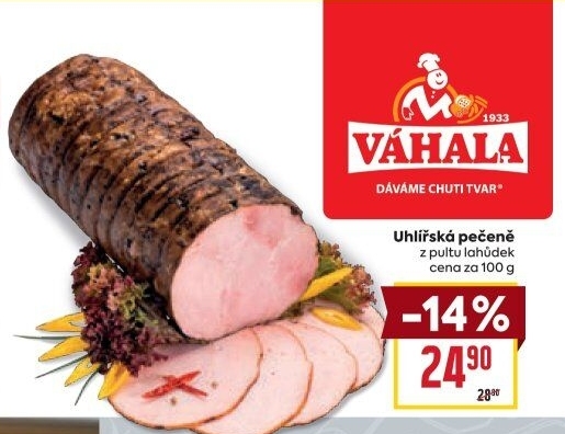 Pečeně uhlířská Váhala