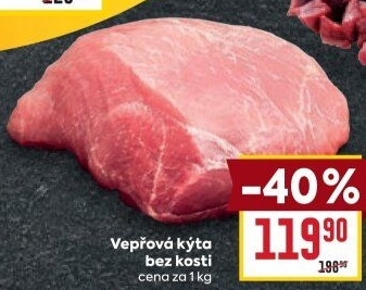 Vepřová kýta bez kosti