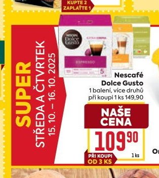 Nescafé Dolce Gusto 1 balení