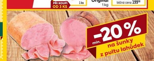 Šunka z pultu lahůdek