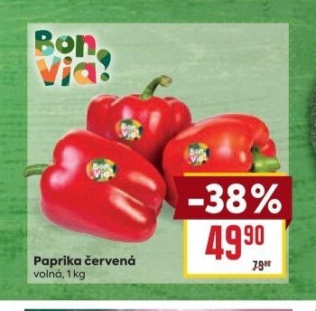 Paprika červená