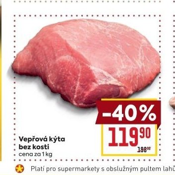 Vepřová kýta bez kosti