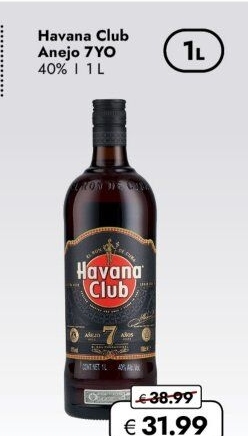 Rum kubánský 7 YO Havana club