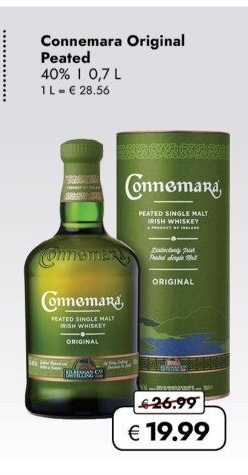 Whisky Peated Single Malt Original Connemara