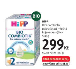 Kojenecká výživa Bio Combiotik HiPP
