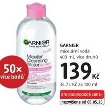 Micelární voda Garnier
