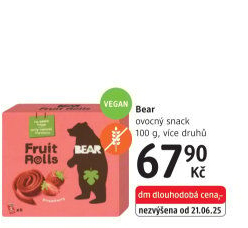 Ovocné pásky Bear Yoyo