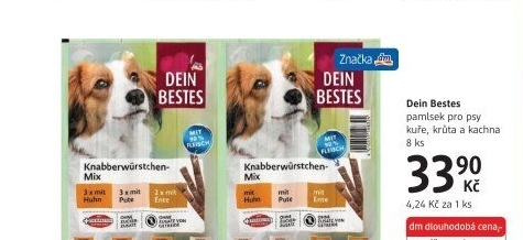 Pamlsky pro psy Dein Bestes