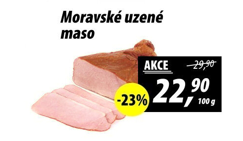 Moravské maso uzené