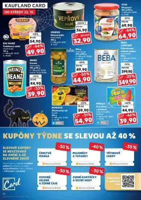 akční leták Kaufland 22.10.2025-27.10.2025