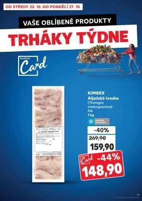 akční leták Kaufland 22.10.2025-27.10.2025