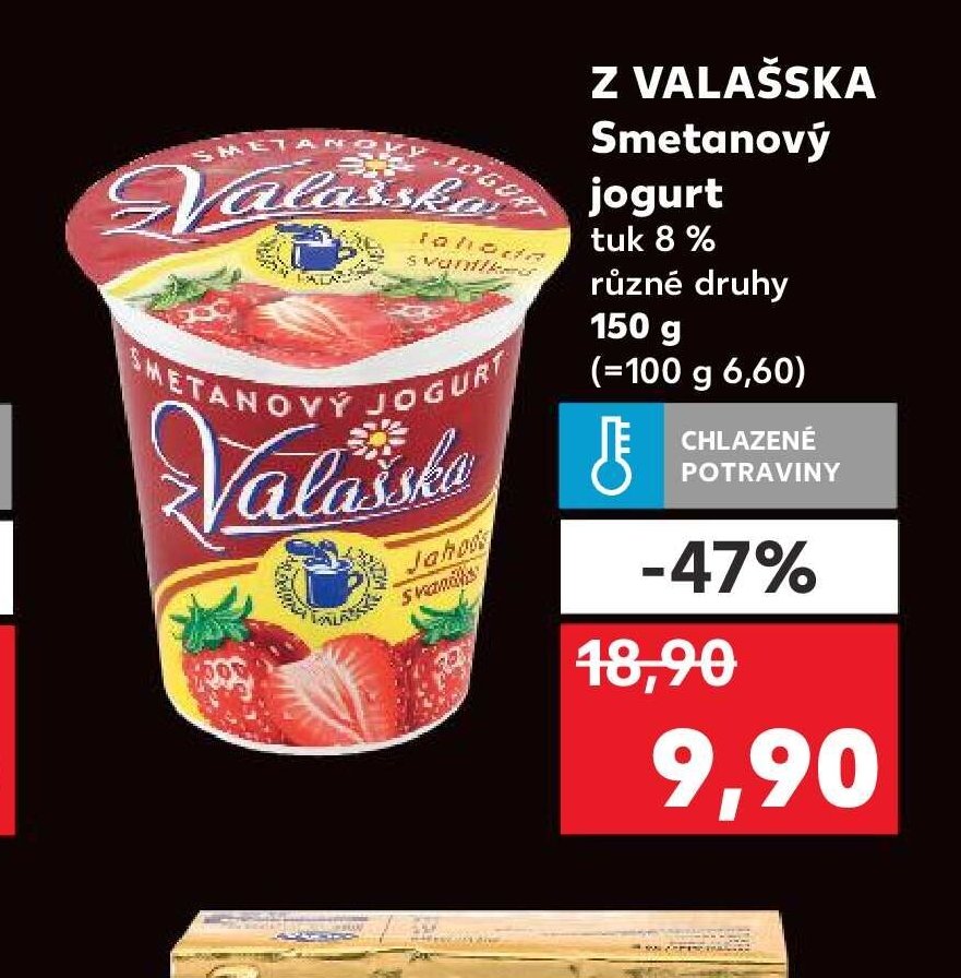 Z VALAŠSKA Smetanový jogurt tuk 8% různé druhy 150 g - Kaufland akcniletaky.com