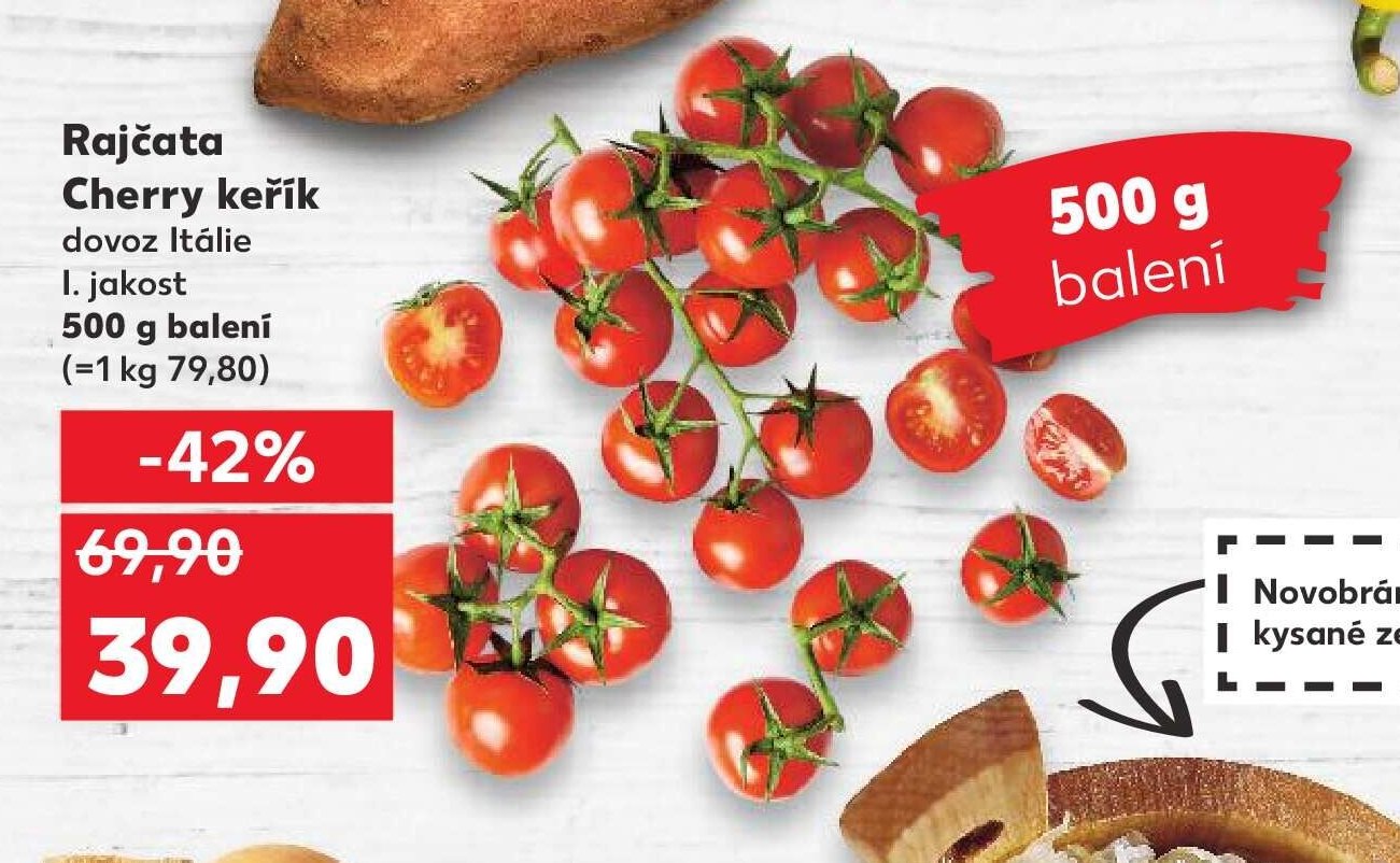 Rajčata Cherry keřík