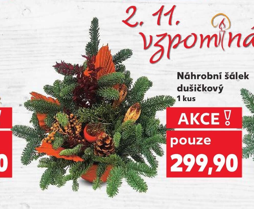 Náhrobní šálek dušičkový