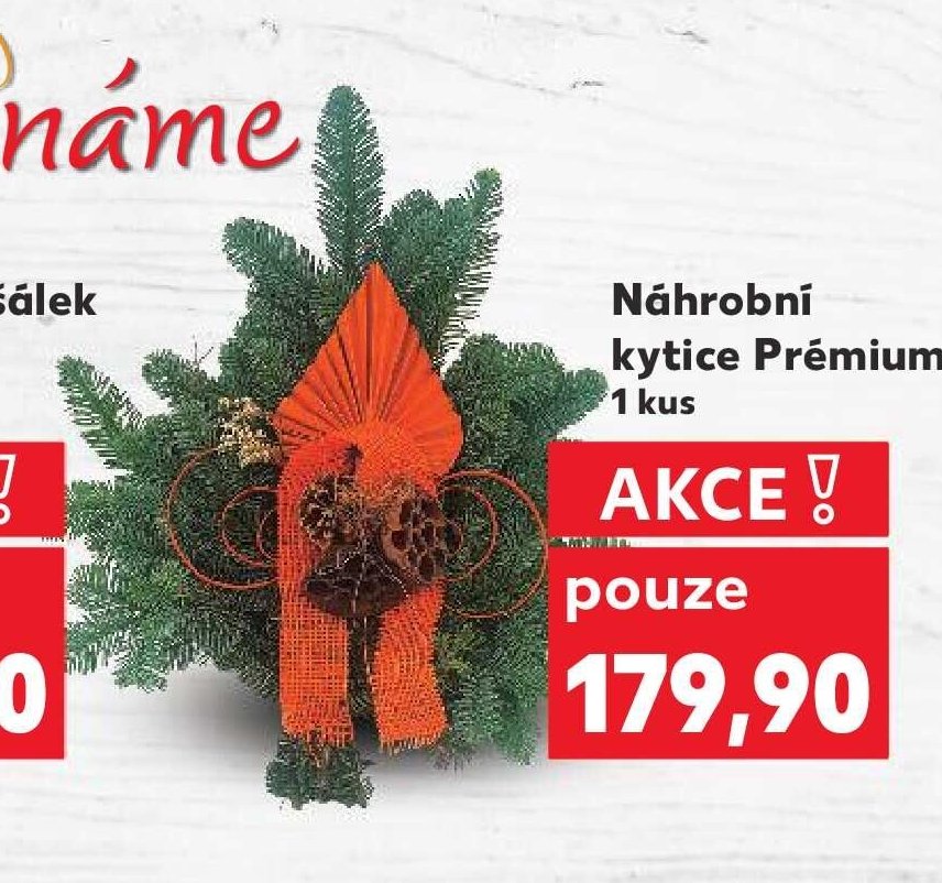 Náhrobní kytice Prémium