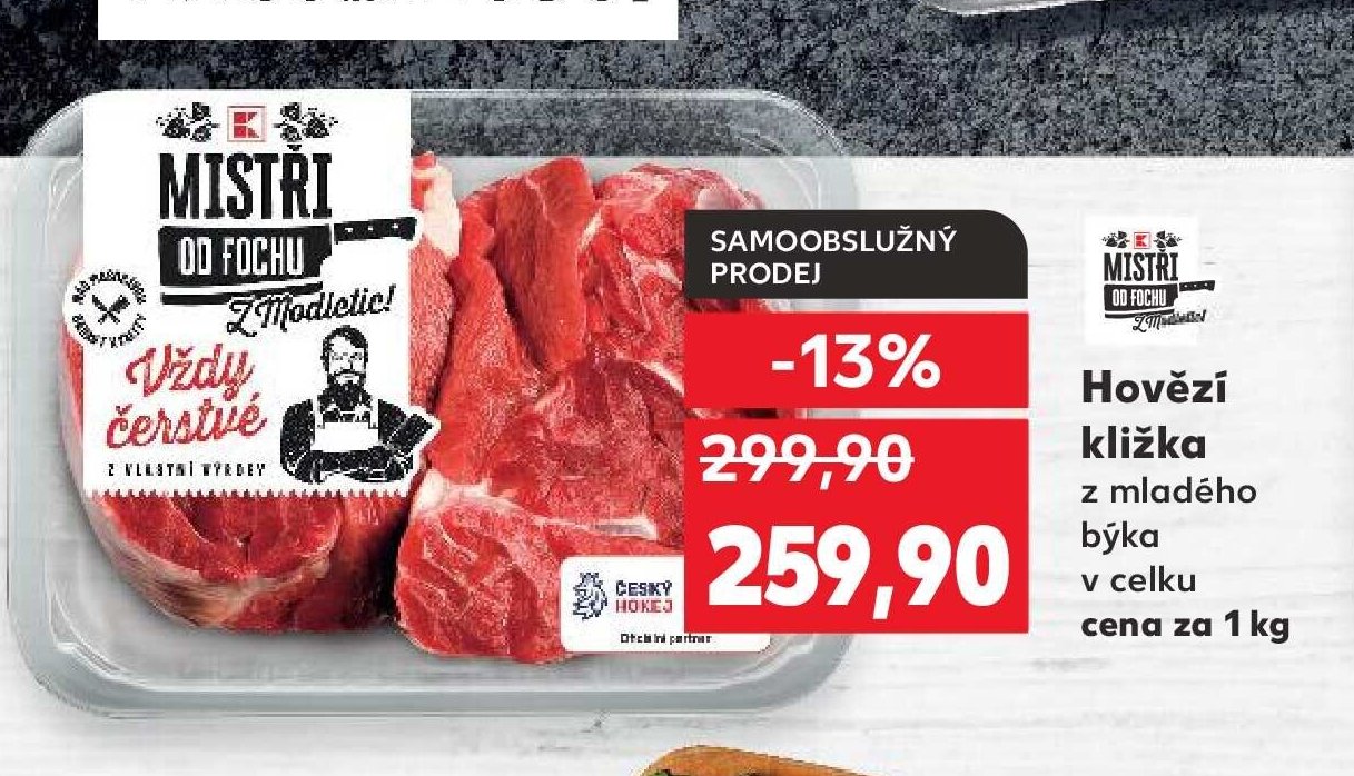 Hovězí kližka z mladého býka