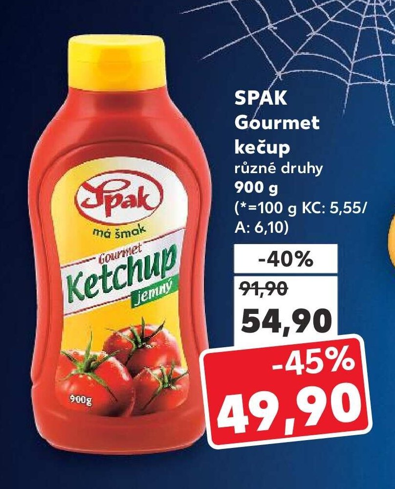 SPAK Gourmet kečup 900 g