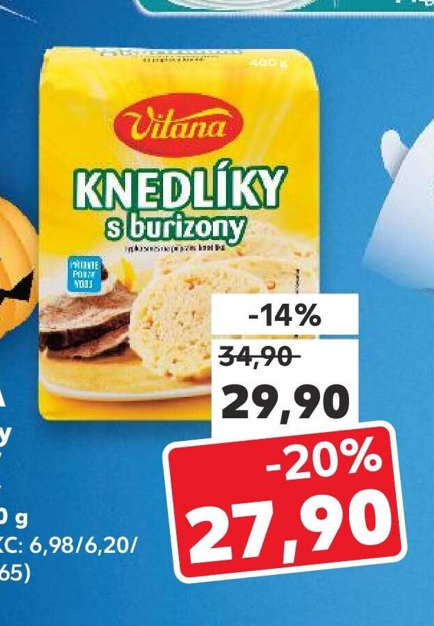 VITANA Knedlíky s burizony 400 g/450 g