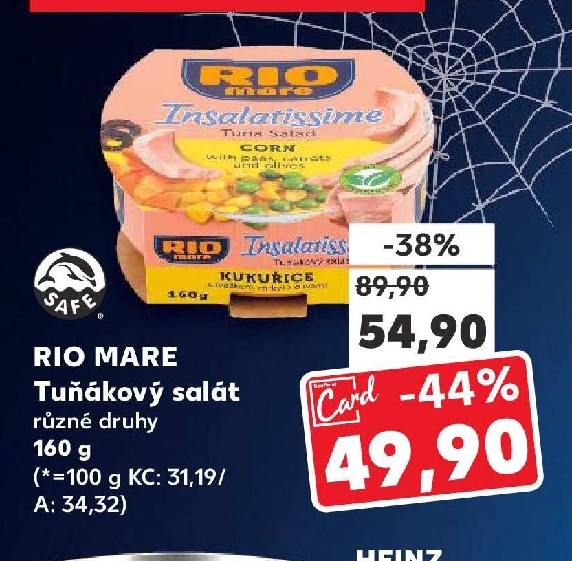 RIO MARE Tuňákový salát různé druhy