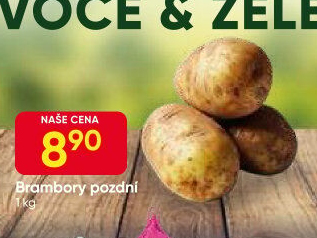 Brambory konzumní pozdní