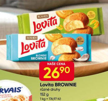 Brownie Lovita Roshen