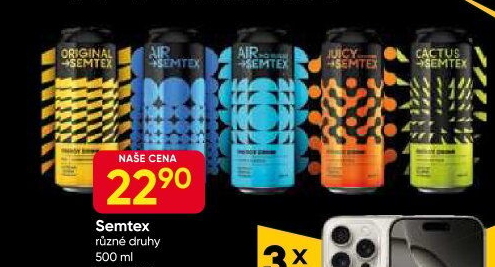 Energetický nápoj Semtex