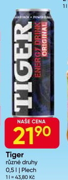 Energetický nápoj Tiger