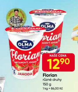 Jogurt smetanový Florian Olma